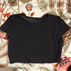 Nulu Mesh Back Baby Tee L